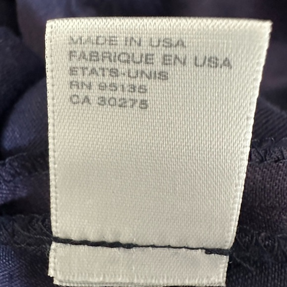 Lafayette 148 100% Linen Hooded Button Front Shacket Pockets Purple Size 10 - Picture 9 of 11